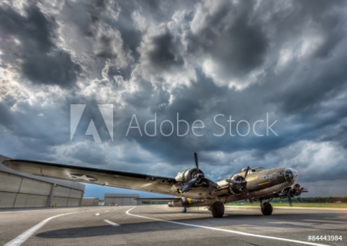 Picture of B-17 World War 2 Bomber